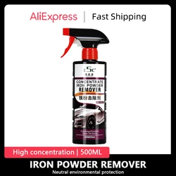 Iron Remover 500ML Alloy Wheel Cleaner Spray Protects Wheels Rust Remove Auto Detail Chemical Car Care Washing Tools