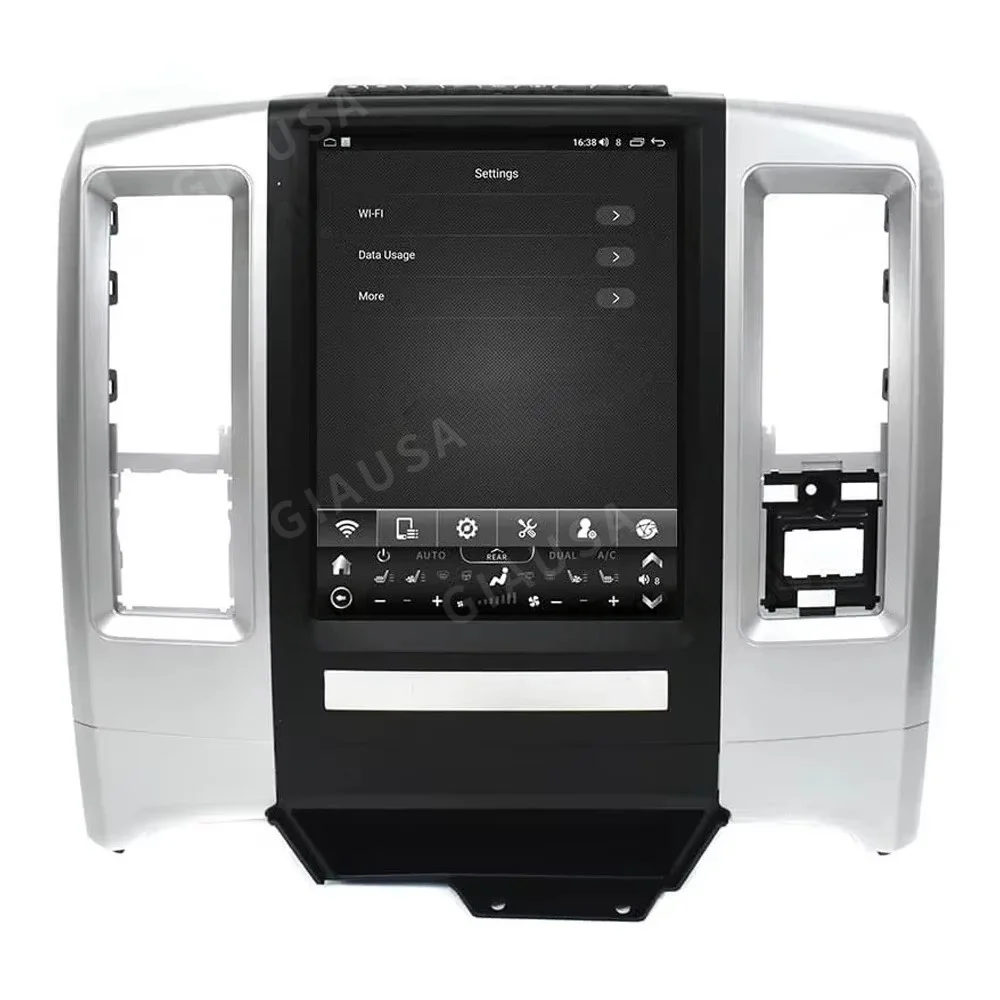 

12,1-дюймовый Android 12 для Dodge Ram 2009-2012 Автомобильный мультимедийный видеоплеер Стерео Авто Радио Головное устройство Carplay GPS-навигация