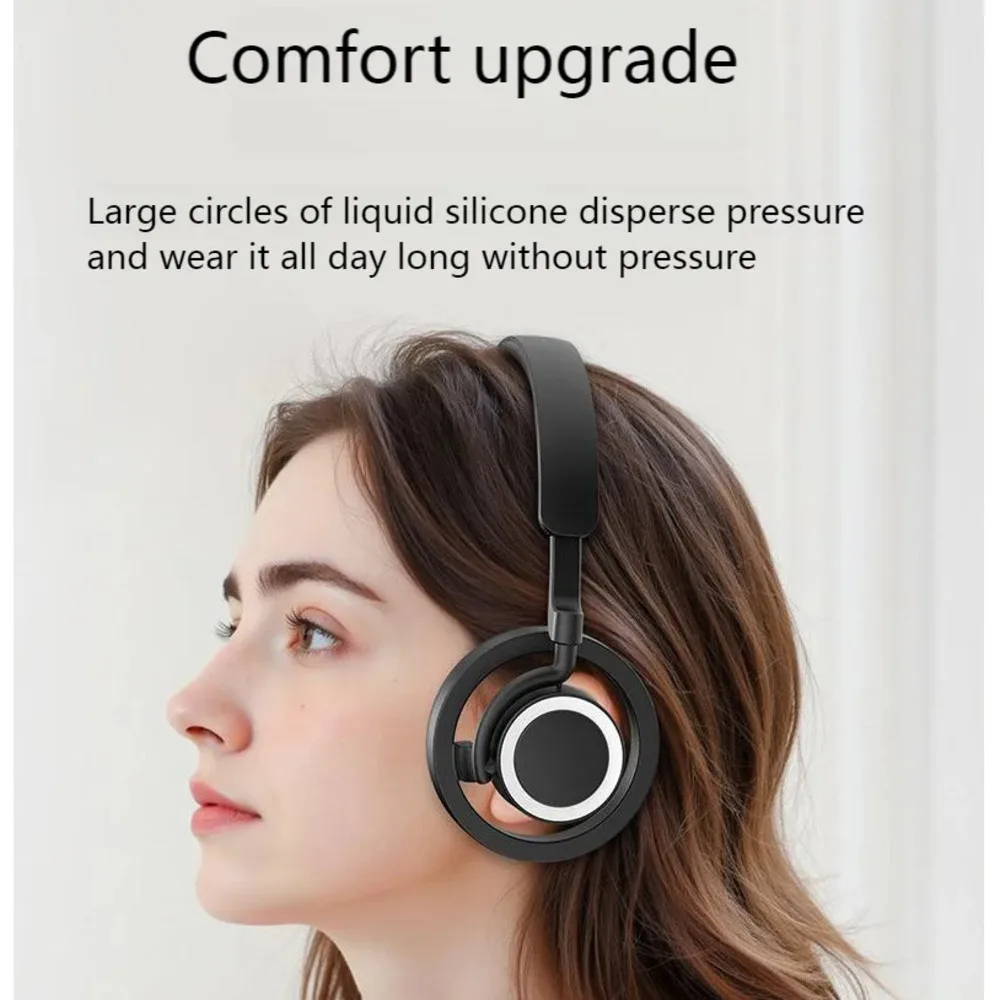 

Open-Ear Wireless Headphones 360° Spatial Audio HIFI Sound Quality Adjustable Bluetooth Headset Long battery life