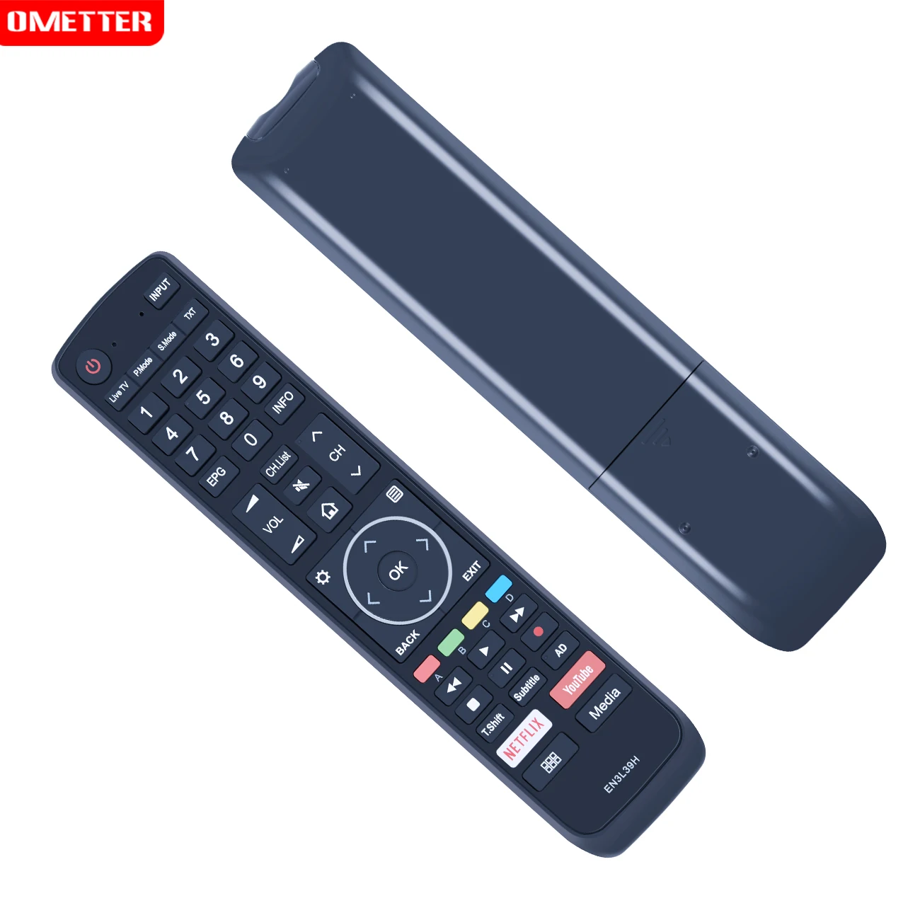 EN3L39H Asli Baru untuk Hisense Smart LCD LED TV Remote Control NETFLIX YouTube