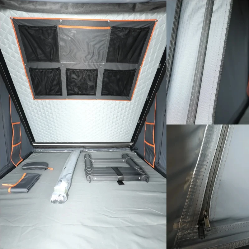 

Camping Aluminum Clamshell Car Tent Hard Roof Top Tent Panel