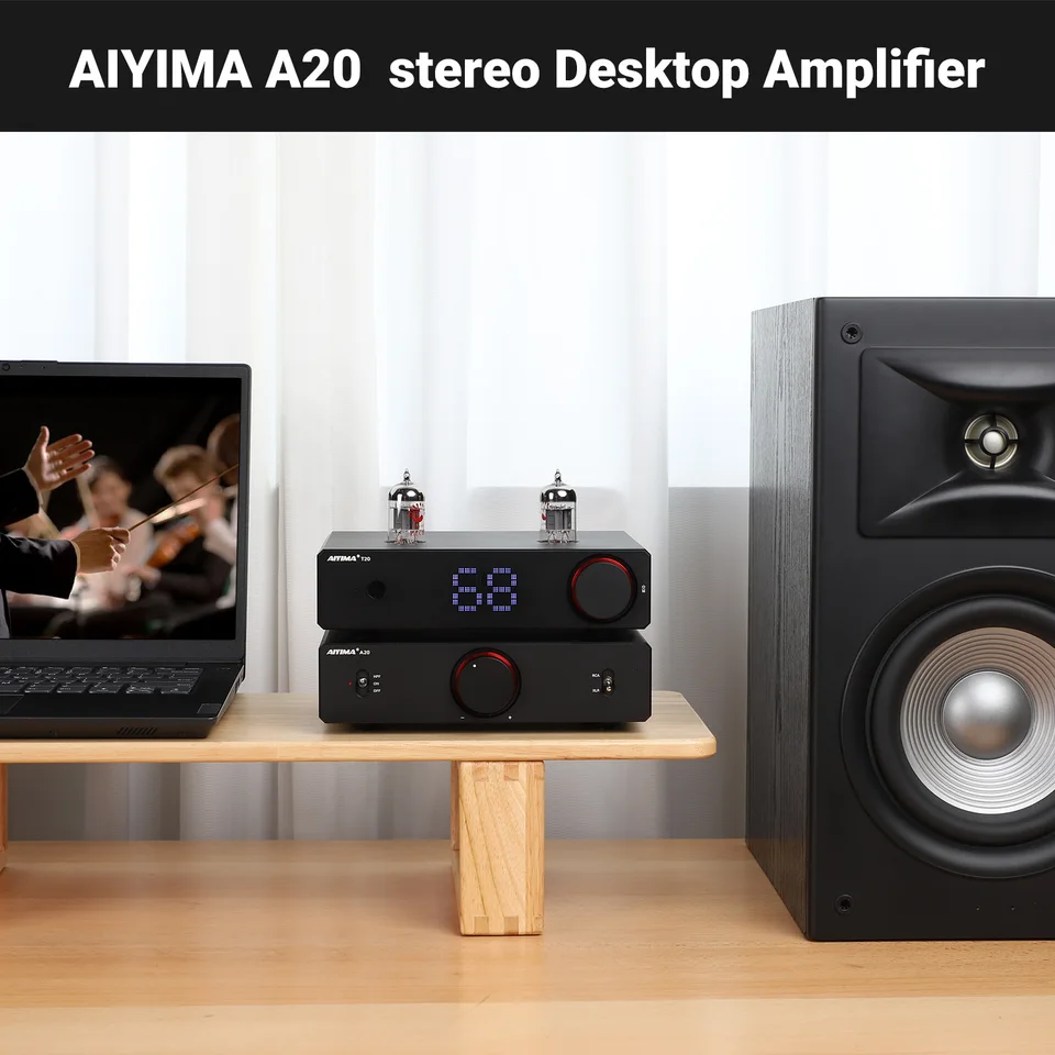 AIYIMA Audio A20 ステレオパワーアンプ PFFB フルバランス HiFi 2.0