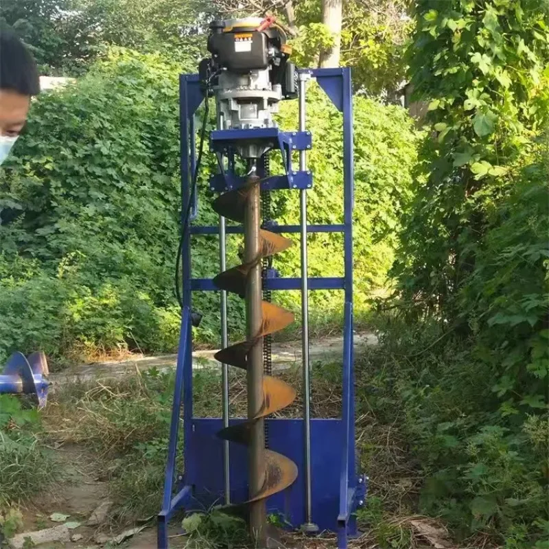【Best-selling】 Professional Portable Stand Drilling Machine Factory Sale China Manufacturer Earth Auger Excavator Drilling Mach