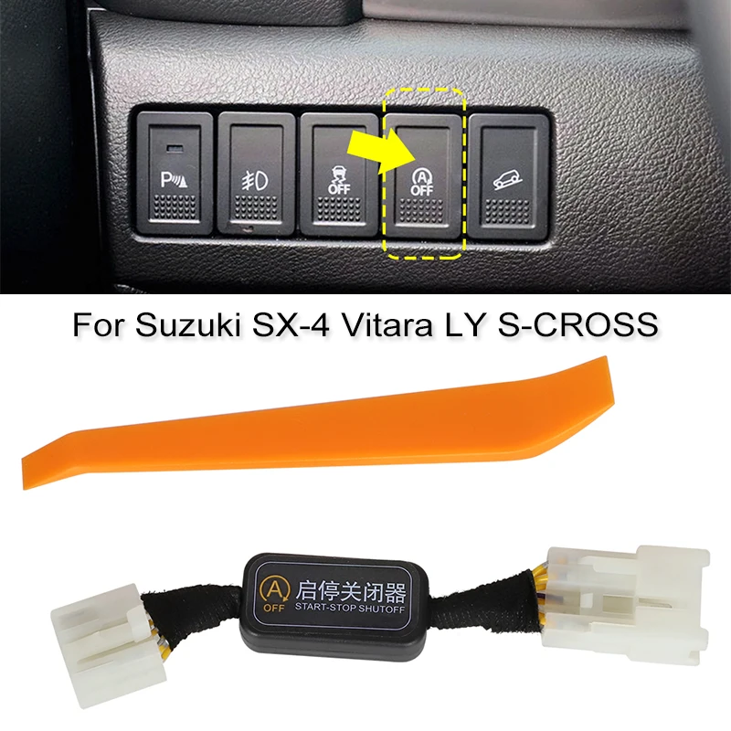 For Suzuki Vitara LY 2015-2020 SX-4 2019 Automatic Stop Start Engine System Off Device Control Sensor Cable Plug Modification