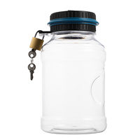 High Tech Piggy Bank with Digital Counter Lockable Coin Storage Box for Adults Great Gift for Birthdays Holidays