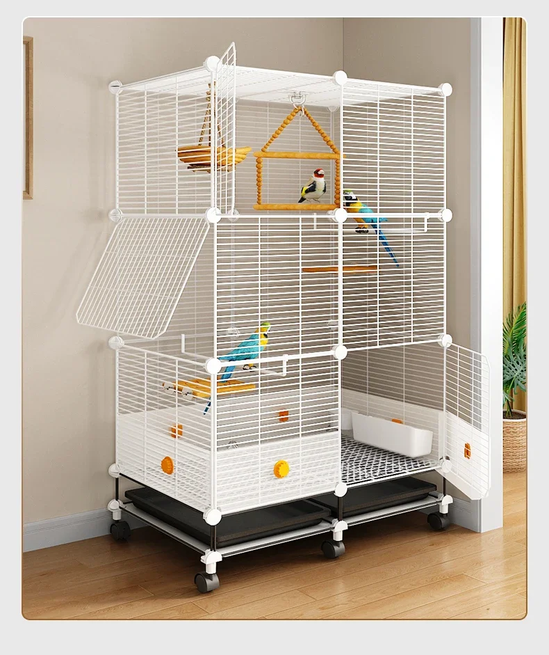 

Decoration Feeder Bird Nest Accessories Hamster Decoration Bird Cage House Parrot Home Cages