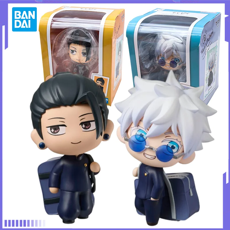 

В наличии Оригинальная фигурка Bandai Tekupiku Jujutsu Kaisen: Сатору Годжо, Сугуру Гето. Коллекционная модель, аниме-игрушка, подарок.
