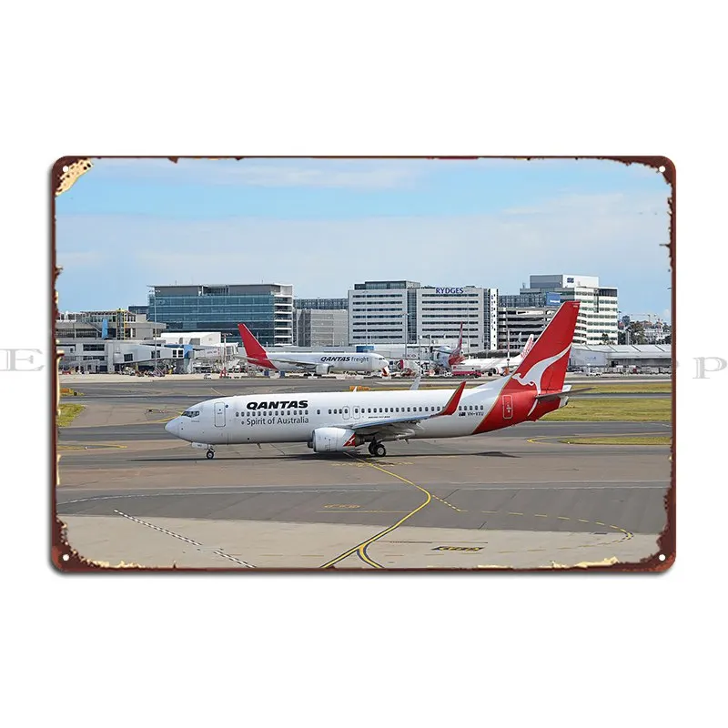 Металлические знаки в стиле Сиднея