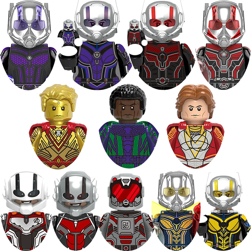 

Легенды Marvel Ant Man, кирпичи для игрушек, подарки, новые мини-фигурки, детские строительные блоки для вечеринок, подарки
