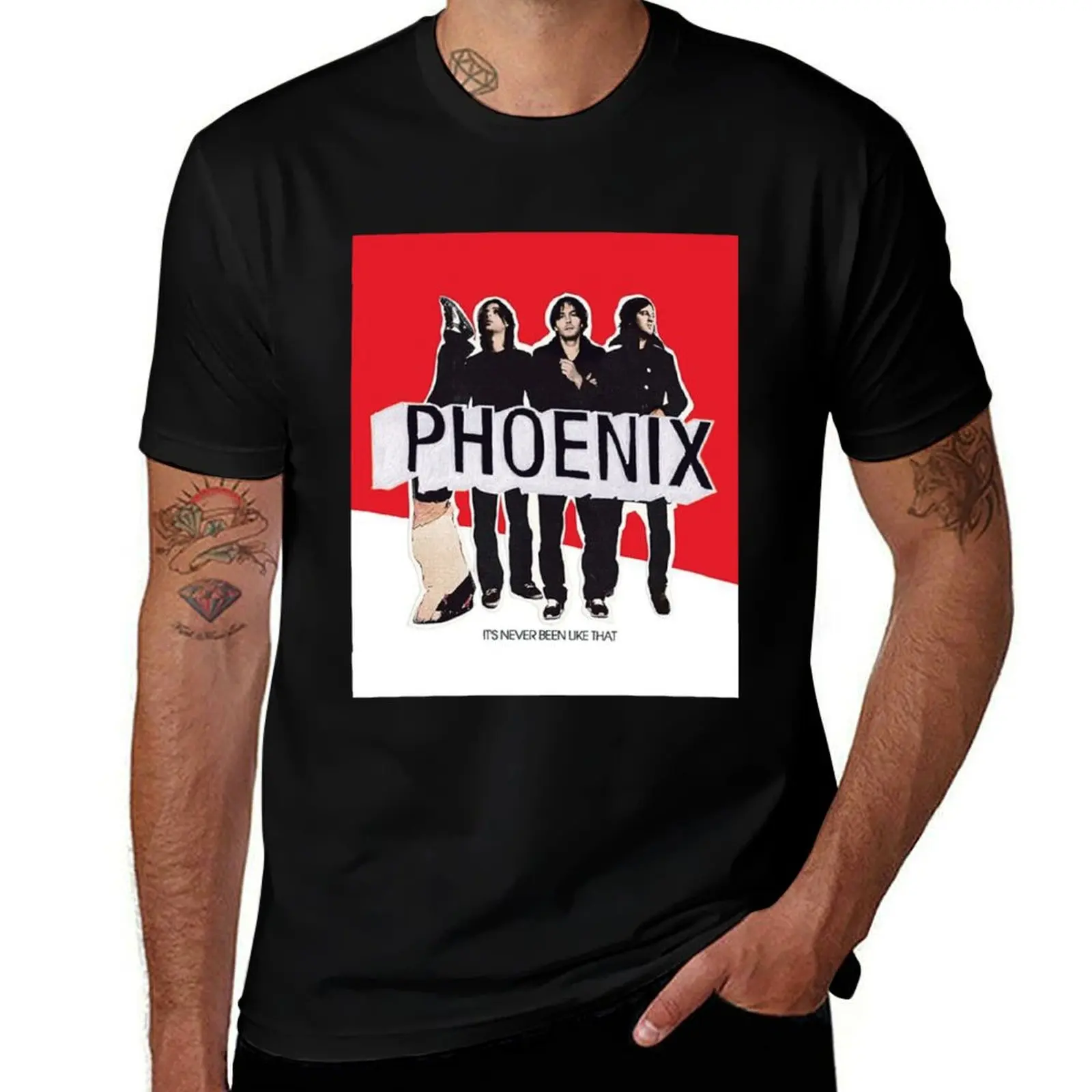 

shirt funny man Phoenix Band pack custom graphic t shirt t B T-Shirt cotton Phoenix t for shirts print