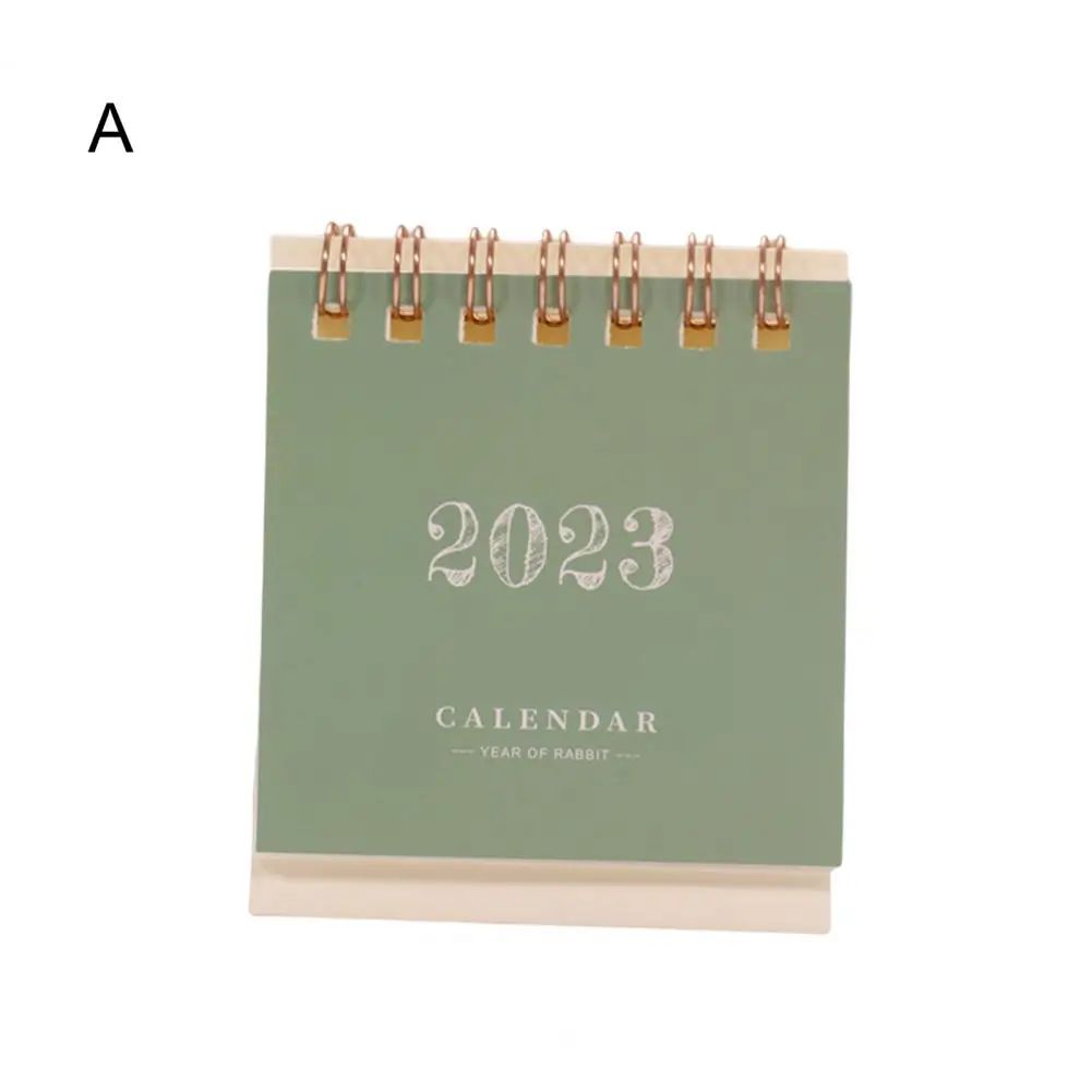 Record Date Lightweight Different Patterns 2023 Desk Calendar Office Use