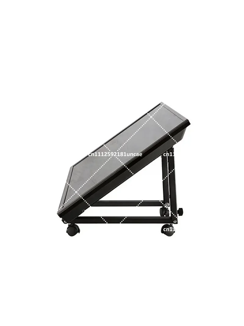 32-65 Inch Low Height TV Stand, Movable Tripod Stage Screen Cart, Cold-Rolled Steel, Fits Flat Screen TVs view 2