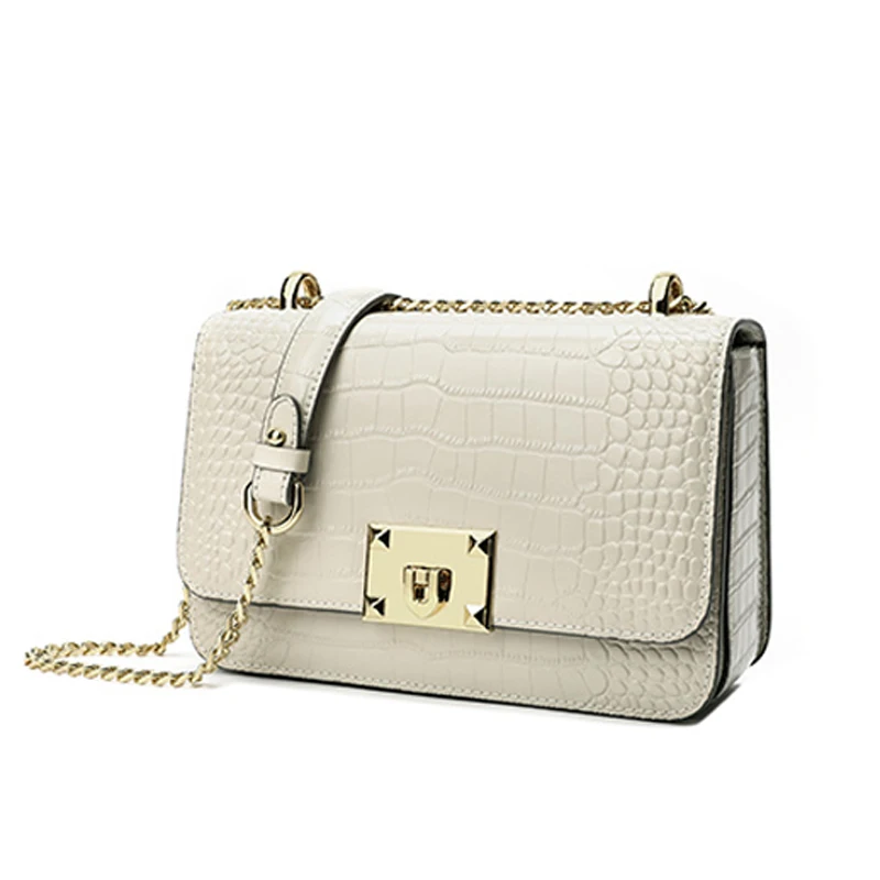 Borsa a tracolla in pelle da donna borsa da donna di qualità borsa da donna di design di lusso di marca da donna borse con motivo a coccodrillo in