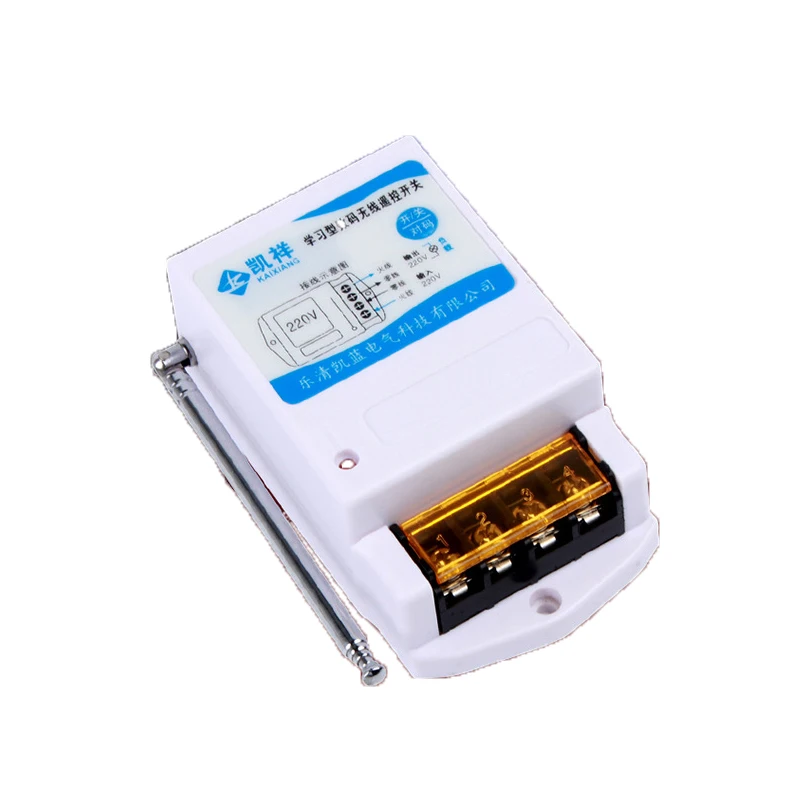 1PCS 220V 380V Water Pump Wireless Industrial Remote Control Switch Intelligent High Power Household Wireless Electrical Switche