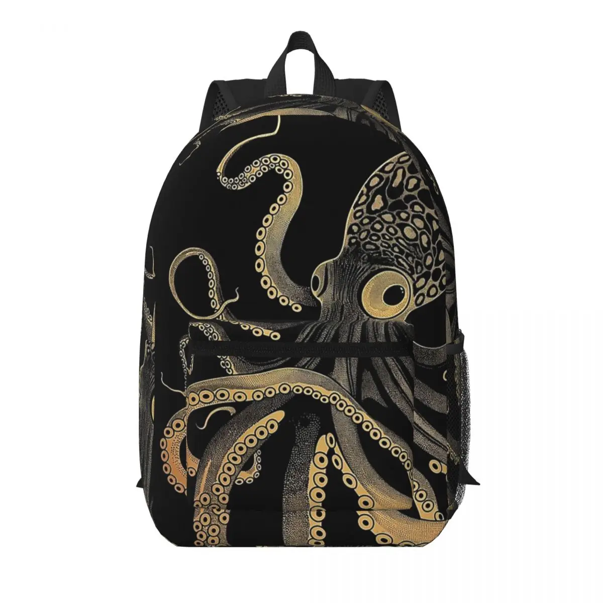 

Vintage Octopus Tentacles Student Backpack School Bag Hiking Travel Daypack for Men Women Bookbag Shoulder Bags
