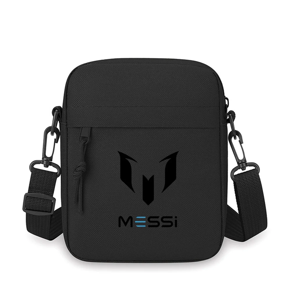 

Blue lines abstract simple Men Crossbody Bag Single Shoulder Women Cartoon Anime Film Printing Design Unisex