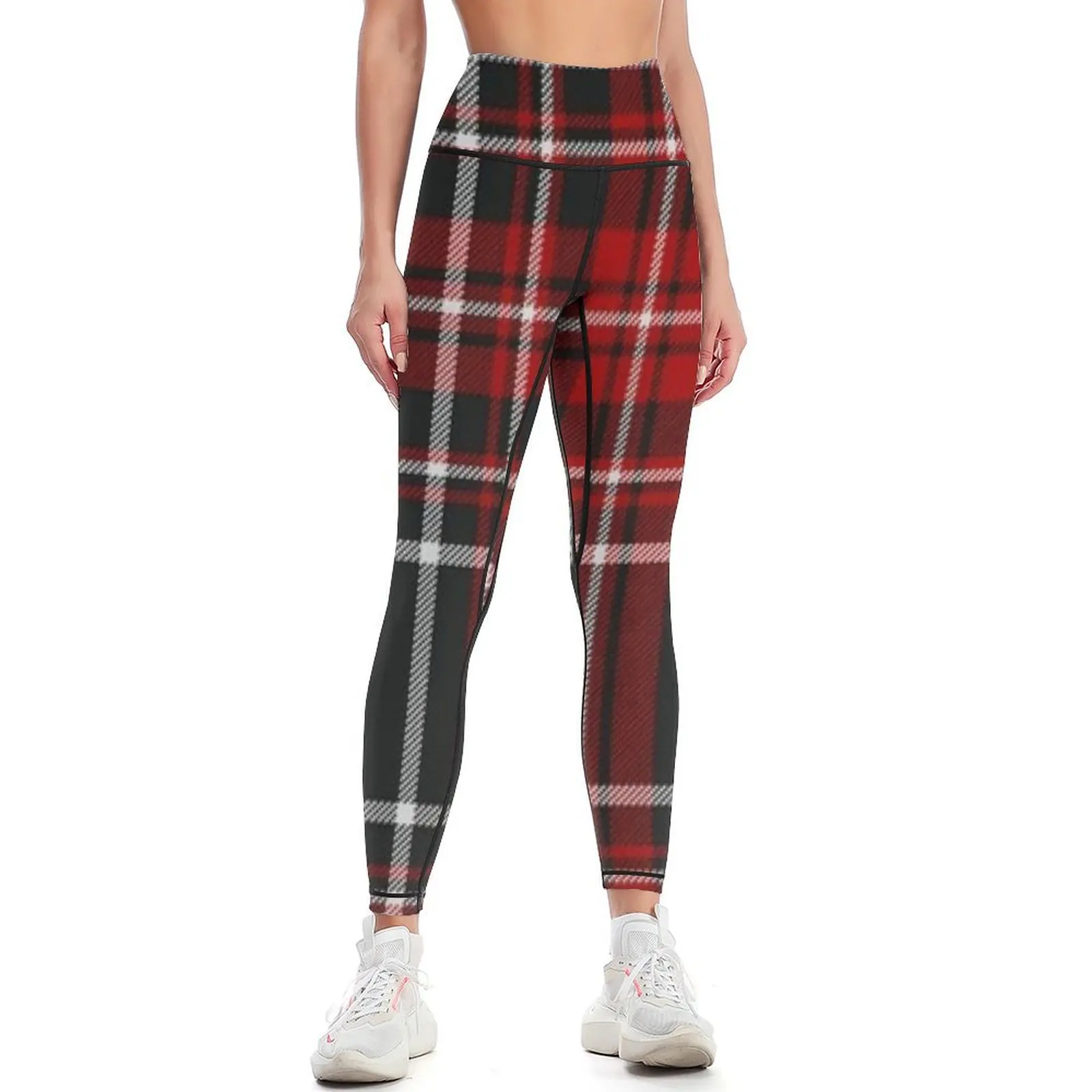 

Plaid Leggings harem pants for physical sporty woman push up Womens Leggings