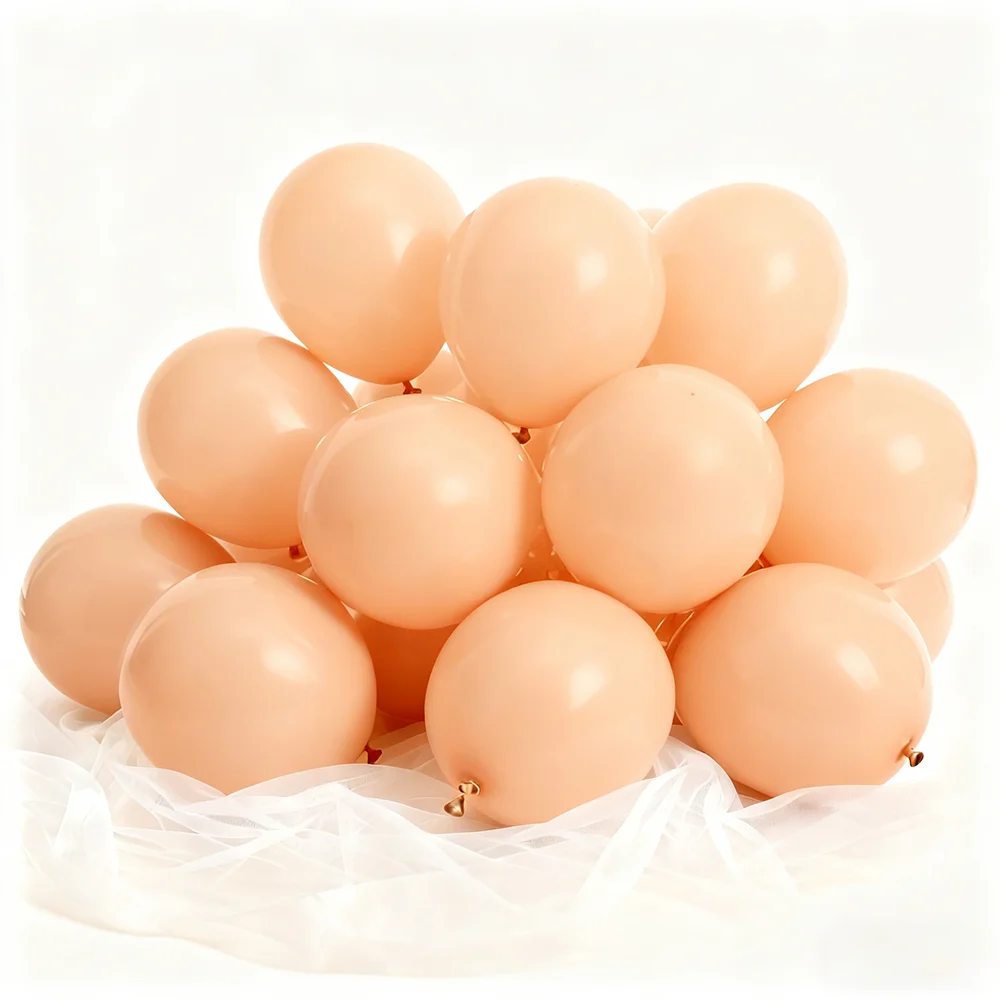 20/50 قطعة ماتي بالون سميكة اللاتكس بالون صغير 10 بوصة 12 بوصة أسود وردي بالون عيد ميلاد الزفاف مهرجان الطرف الديكور #4