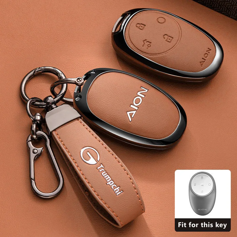 Funda de Aleación de Zinc para Llave de Coche Gac Aion V RT UT Y Plus 2024 2025 2026, Carcasa Protectora para Llavero, Control Remoto, Accesorios
