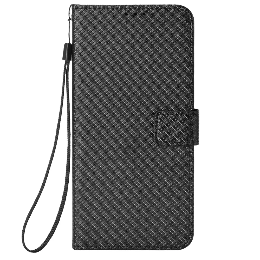 For Motorola Edge50 Ultra 5G Case Luxury Diamond Pattern Leather Cover for Mot X50 ultra 5G Wallet Case Lanyard Card Slots Cover