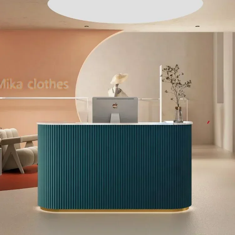 Réception Petit comptoir Salon Beauté Hôtel Hall Spa Store