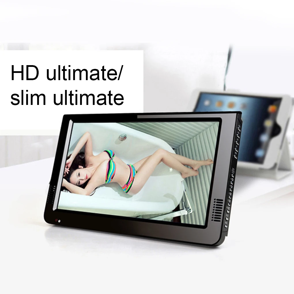 Portable Car Widescreen Digital Television 1088 HD LCD TV Remote Operation Multimedia Player Supports Multiple External Devices