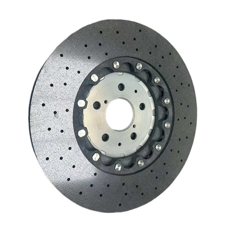 applicare al DISCO FRENO IN CARBONIO RETROFIT per FERRARI BMW PORSCHE MERCEDES AMG PCCB DISC