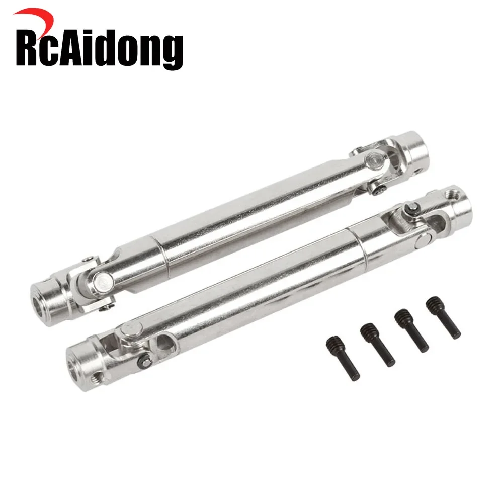 

RcAidong Metal Upgrade Parts Center CVD Drive Shaft Set for Redcat GEN8 Scout II RER11344 RER11415 1/10 RC Crawler Car Upgrades