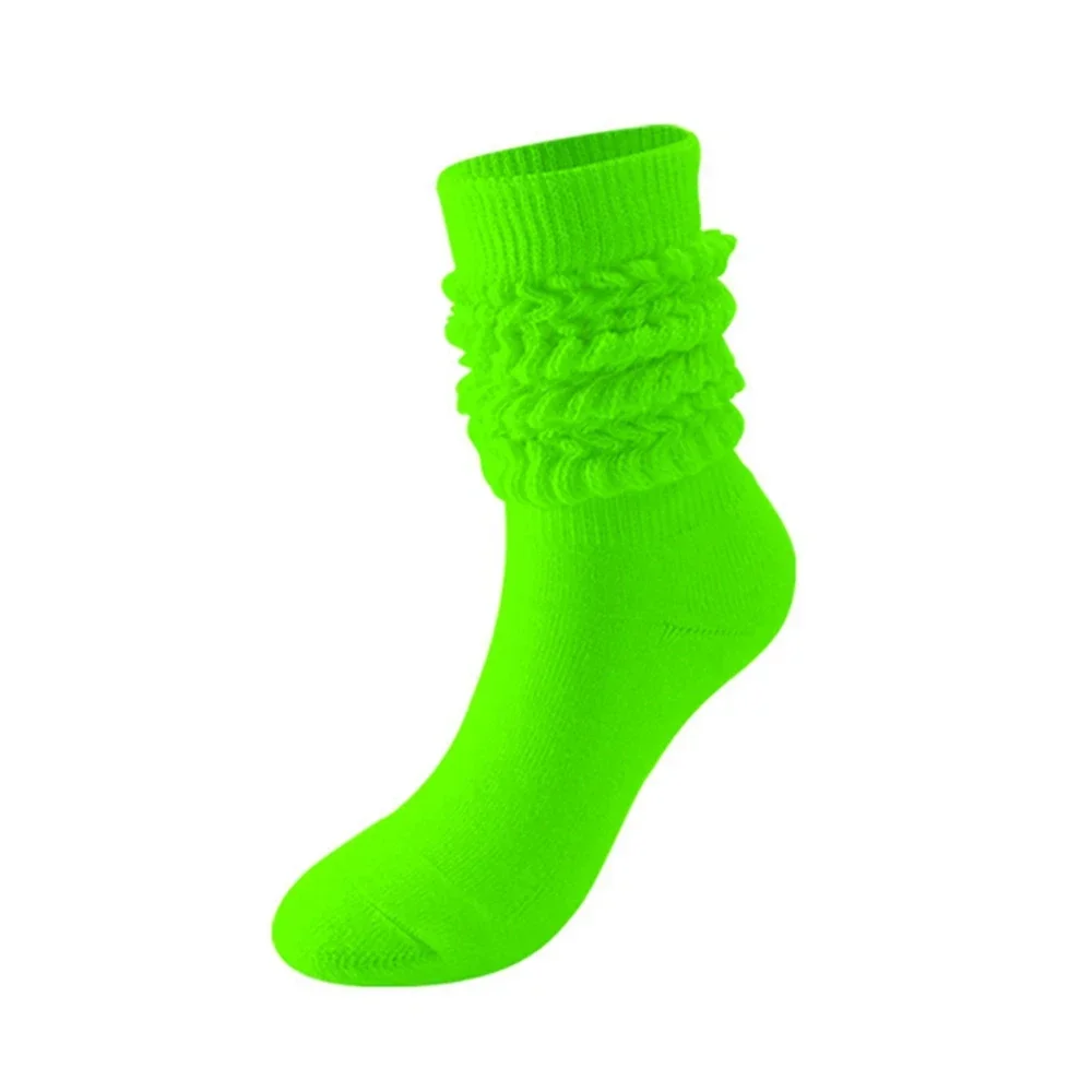 Tablet pure color white socks and autumn pure  breathable  heated socks