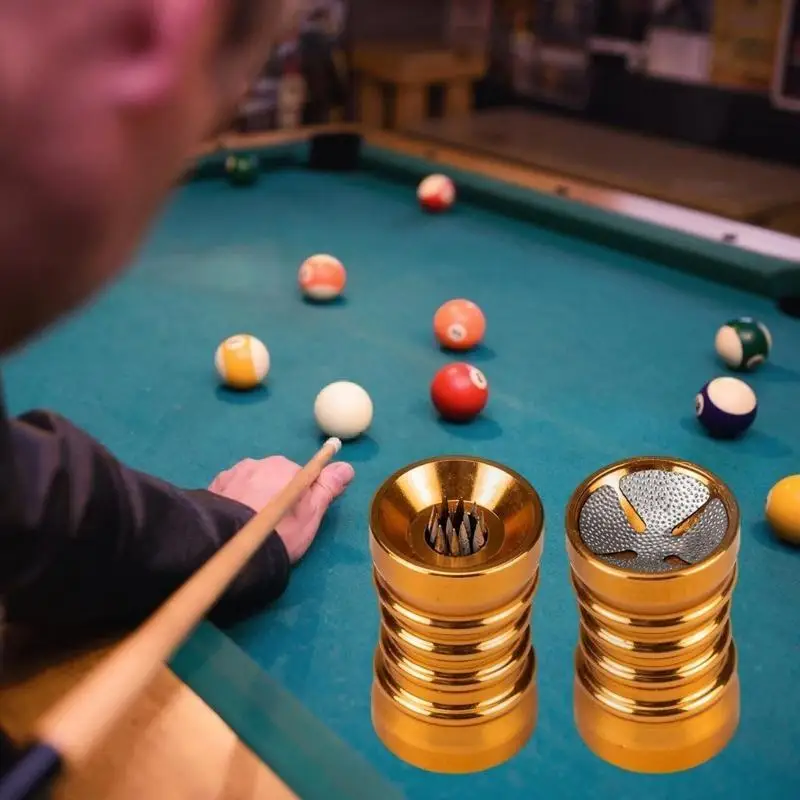 

652F Snooker Billiard Pool Cue Tip Shaper Billiard Cue Tip Repair Shaper Replacement Pool Cue Tip Corrector Easy to Use