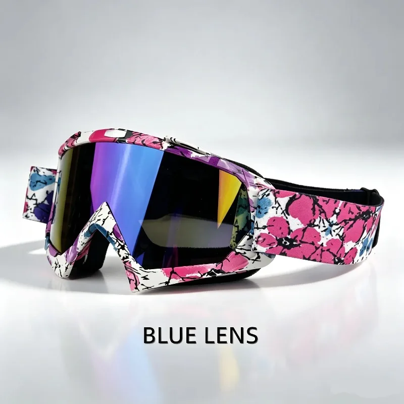 Outdoor Sports MX Motocross Goggles, Windproof Protective Glasses for MTB ATV Cycling & Off-Road Racing Competitions