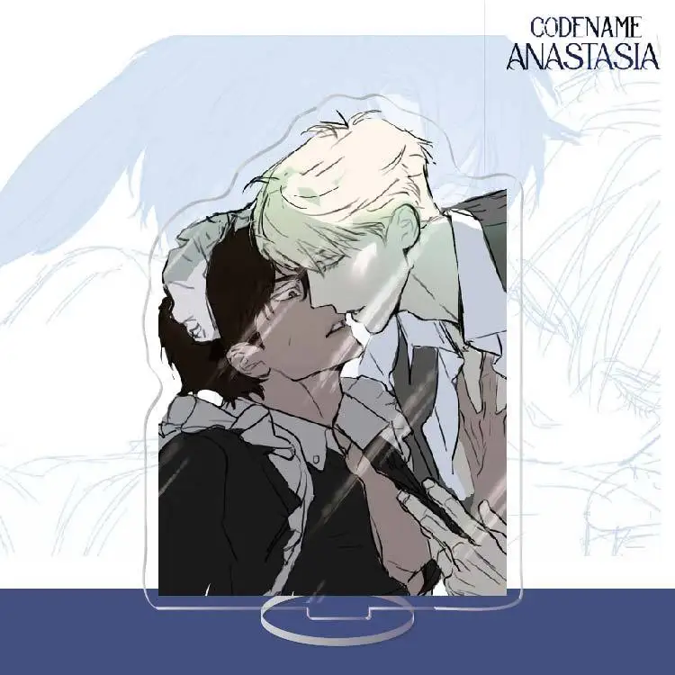 Anastasia Manwha الساخن الكورية الكرتون BL الاكريليك حامل نموذج لوحة الديكور الأصالة مكتب الشكل عرض الأولاد الهدايا الكرتون
