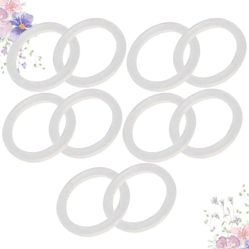 

10 Pcs Sealing Rings Silicone Gasket Replacement Ring Kitchen Supplies Shop Gadget Coffee Bottle Capsule