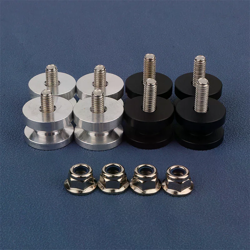 

4Pcs Motorcycle Top Case Bracket Base Plate Buckle Tail Box Rear Trunk Luggage Case Side Box Bracket Accessories