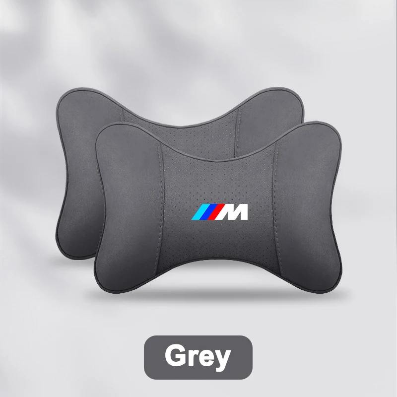 

Sticker Car Seat Headrest Auto Logo Neck Spine Protection Pillow For BMW CAS4 1 3 5 7 Series X4 X5 F10 F20 F25 F34 F36 F40 F80