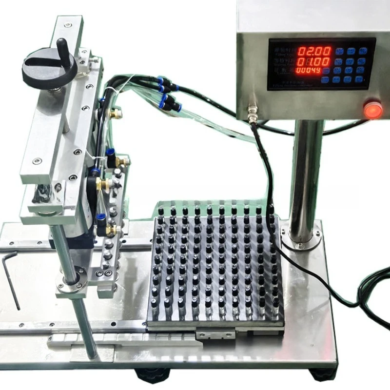 

Ten-head capping machine Plug machine Semi-automatic