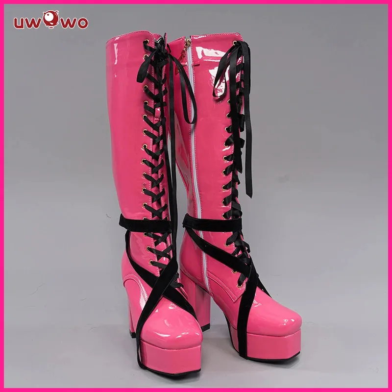 

LQUWOWO Draculauraa Cosplay Shoes New Anime Boots High-heels Size 35-43 Shoes Halloween Costume Shoes