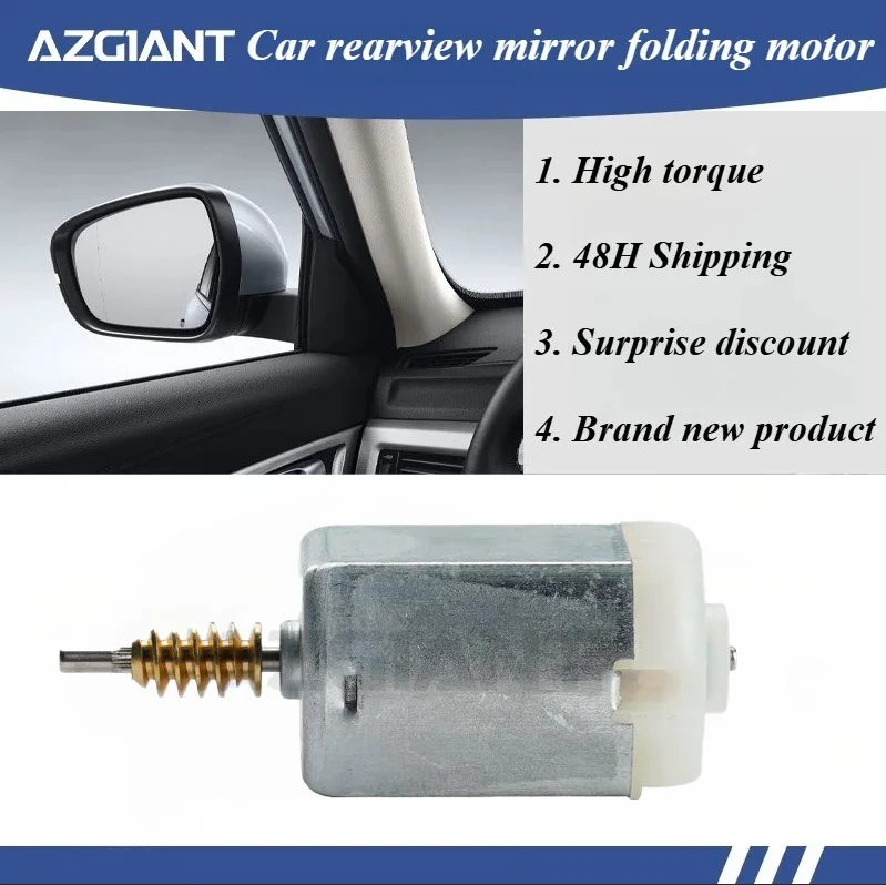 Motor Eléctrico Plegable para Retrovisor OEM de 12V para Kia Pride MK2 / Rio JB MK2 / Renault Modus / Grand Modus - Repuesto de Motor Central
