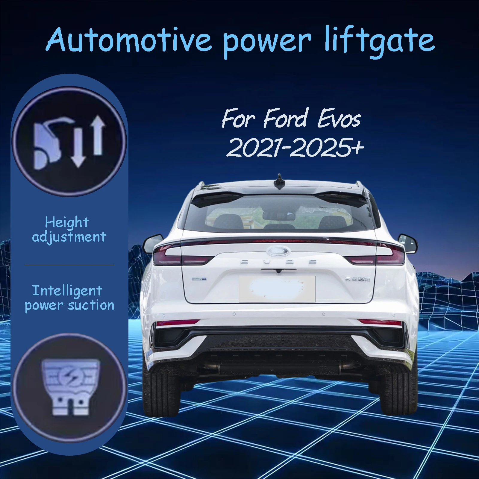 

For Ford Evos 2021-2025+ Electric tailgate automatic suction locks suitable Trunk modification system