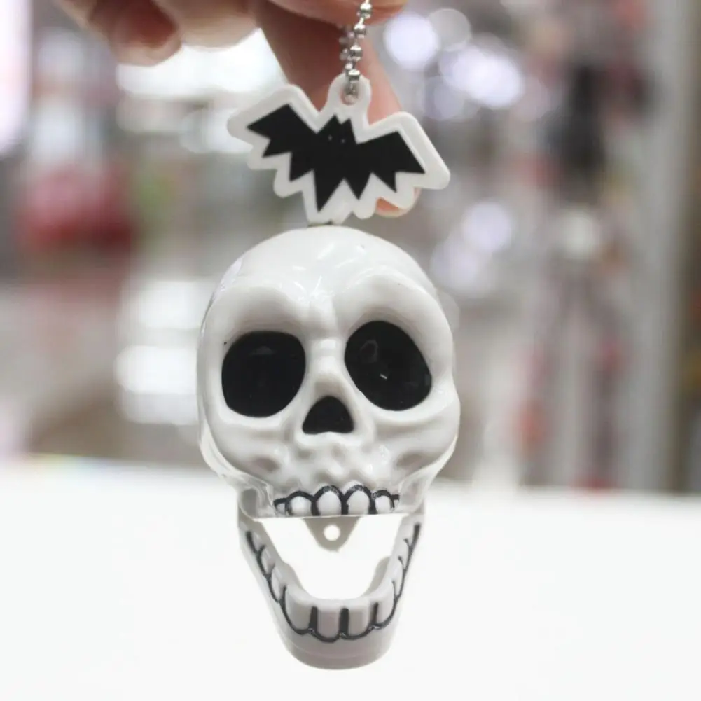 Halloween Skeleton Keychain Trendy Skeleton Accessory Multi-jointed Skeleton Keychain Pendant with Lanyard Skull for Handbags