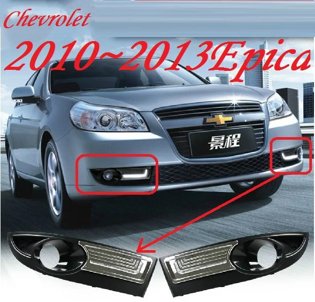 

car bumper headlight for Chevrolet Epica daytime light 2009~2012/2014~2016y DRL car accessories LED headlamp Epica fog light