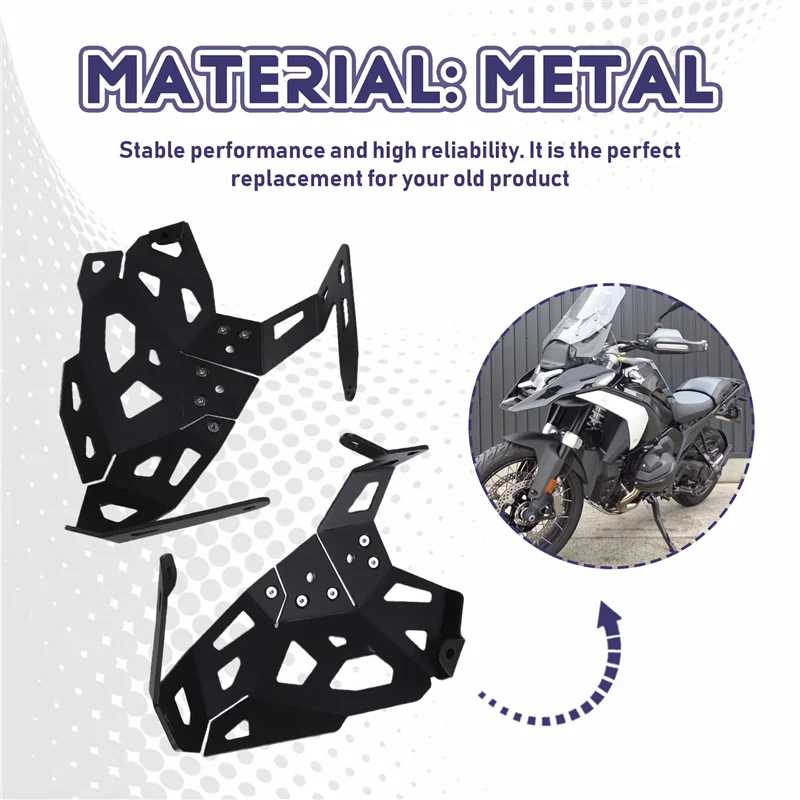 

For BMW R1300GS Cylinder Head Guards For BMW R1300GS Engine Protection For BMW R1300GS Black+Silver