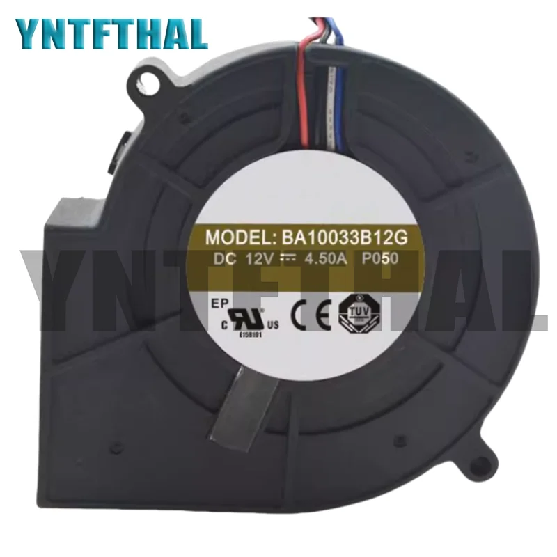 

New 12V 4.5A BA10033B12G 4 Wire Cooling Fan