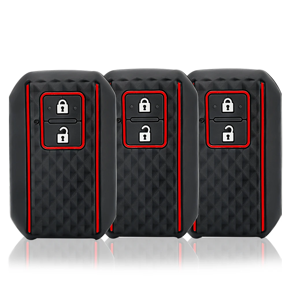 Funda Protectora de Silicona para Llaves de Coche, Compatible con Suzuki Ertiga Swift 2017 Wagon R, Tipo Monopolio Japonés 3c Ignis Embona XL7