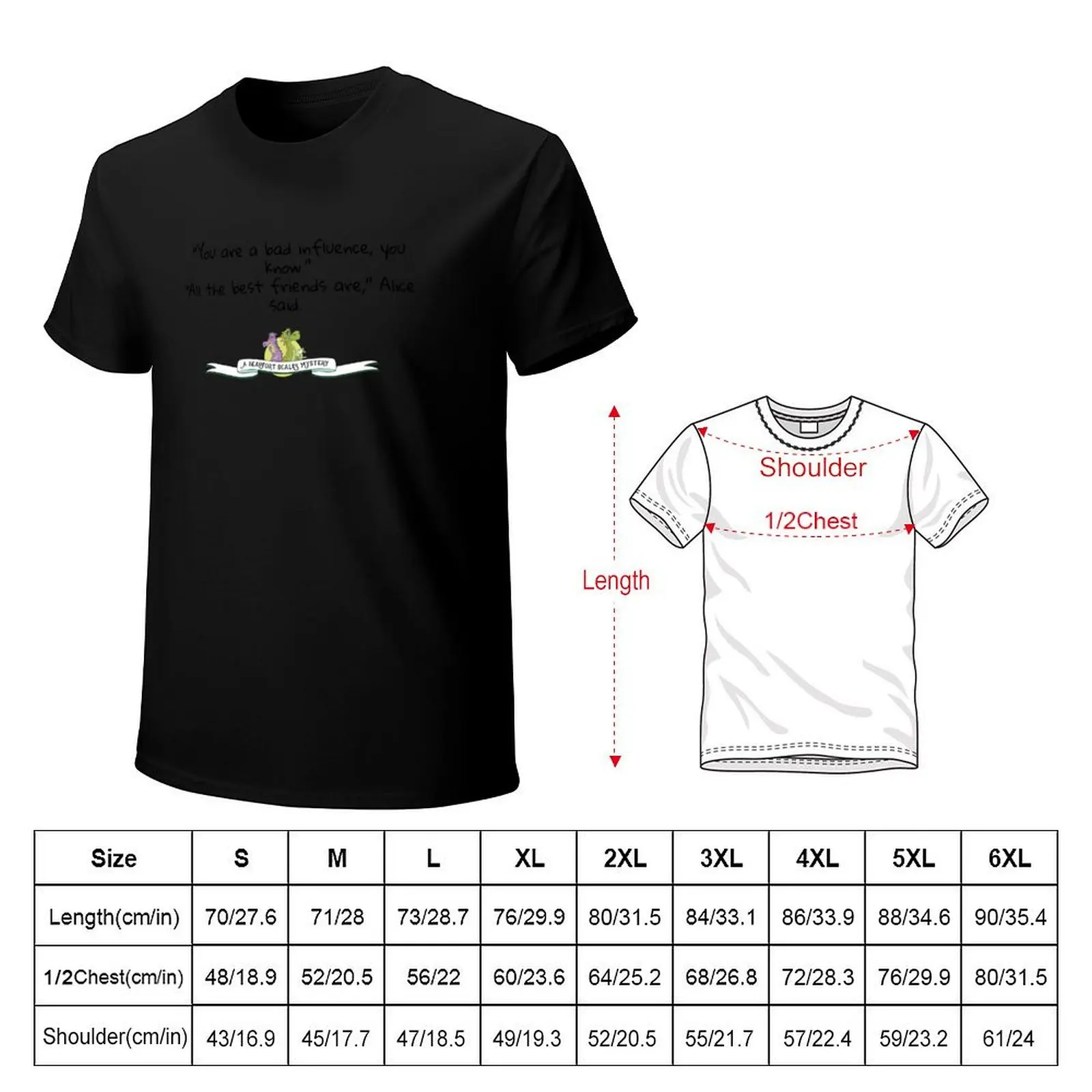 Beaufort Scales Bad Influence T-Shirt t shirts with prints T-Shirt