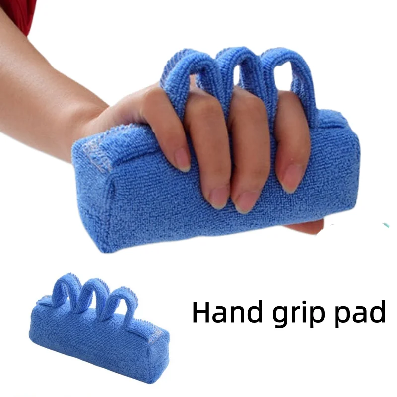 Finger Separation Hand Grip Cushion, Hand Squeeze Stress Relief Pad, Soft Palm Support Pillow for Hand Blood Circulation Improve