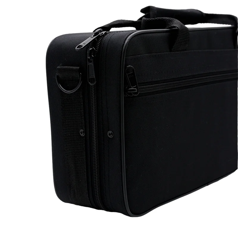 

A06F-кларнет для хранения, чехол из ткани Оксфорд, водонепроницаемая сумка, квадратный ящик для хранения, аксессуары для деревянных духовых инструментов