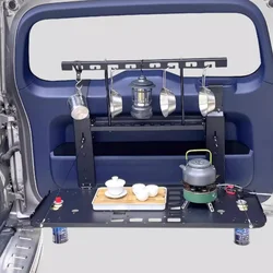 For GWM Tank 500 2022-2025 Tailgate Organizer MOLLE Panel Module Storage Car Accessories