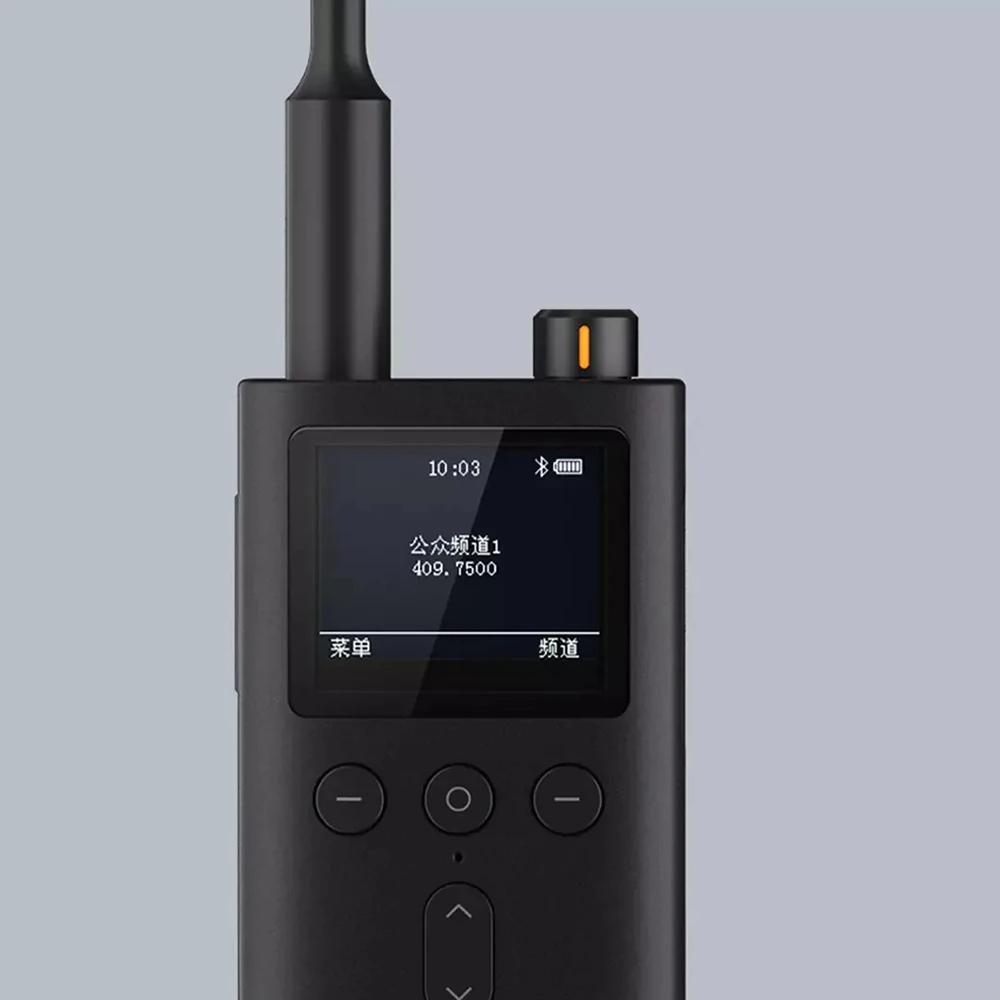 Original Xiaomi Walkie Talkie 2 UV Dual Band Radio 5W IP65 Waterproof 5200mAh 13 Days Long Standby Interphone Location Share