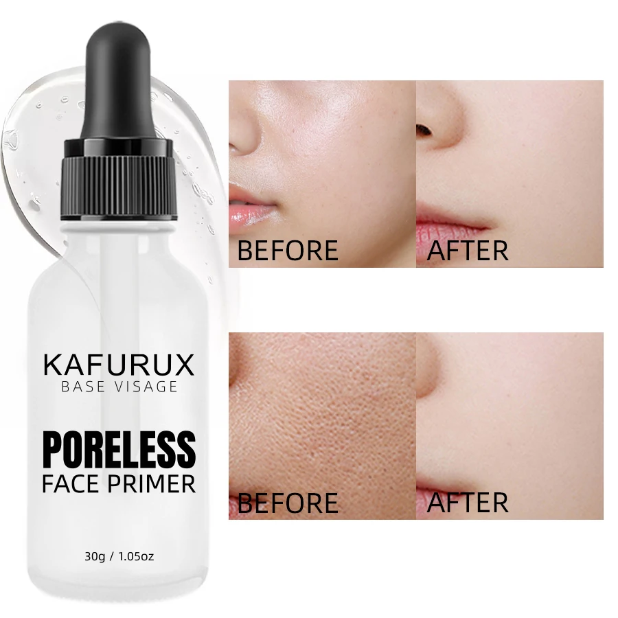 1PC フェイスプライマー保湿透明ゼリーローション目に見えない毛穴顔の補正ファンデーションベース韓国メイクアップギフト